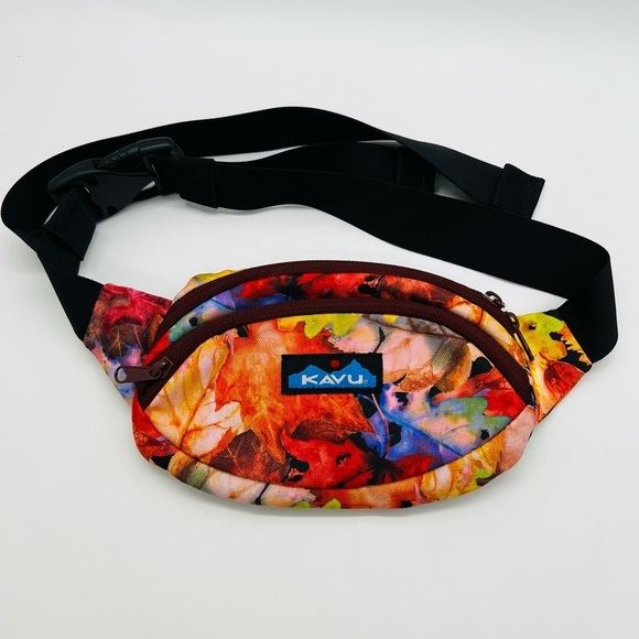 Kavu Women's Leaf Floral Fanny Pack - Multicolor - Picture 1 of 8